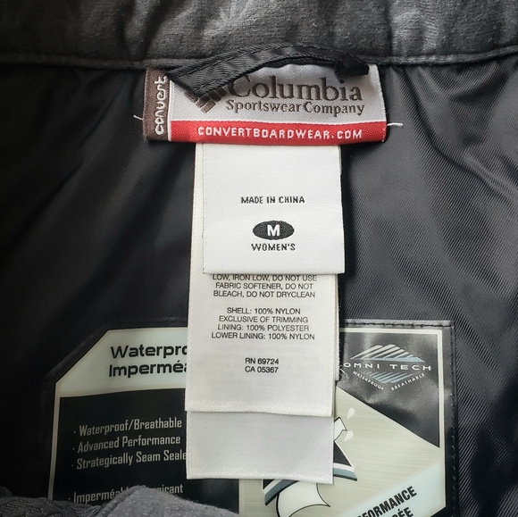 Columbia Omni Tech Snow Ski Board Pant - Picture 2 of 12